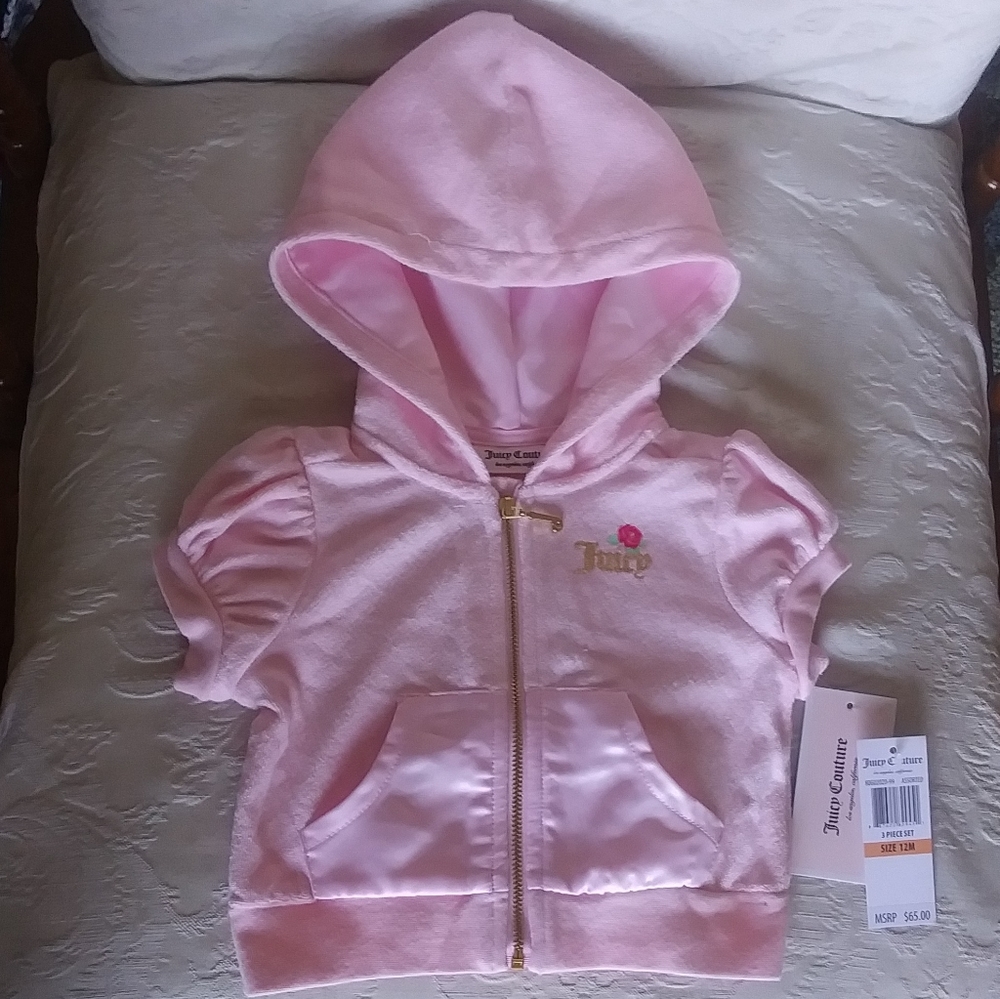 NWT! Juicy Couture Baby Hoodie